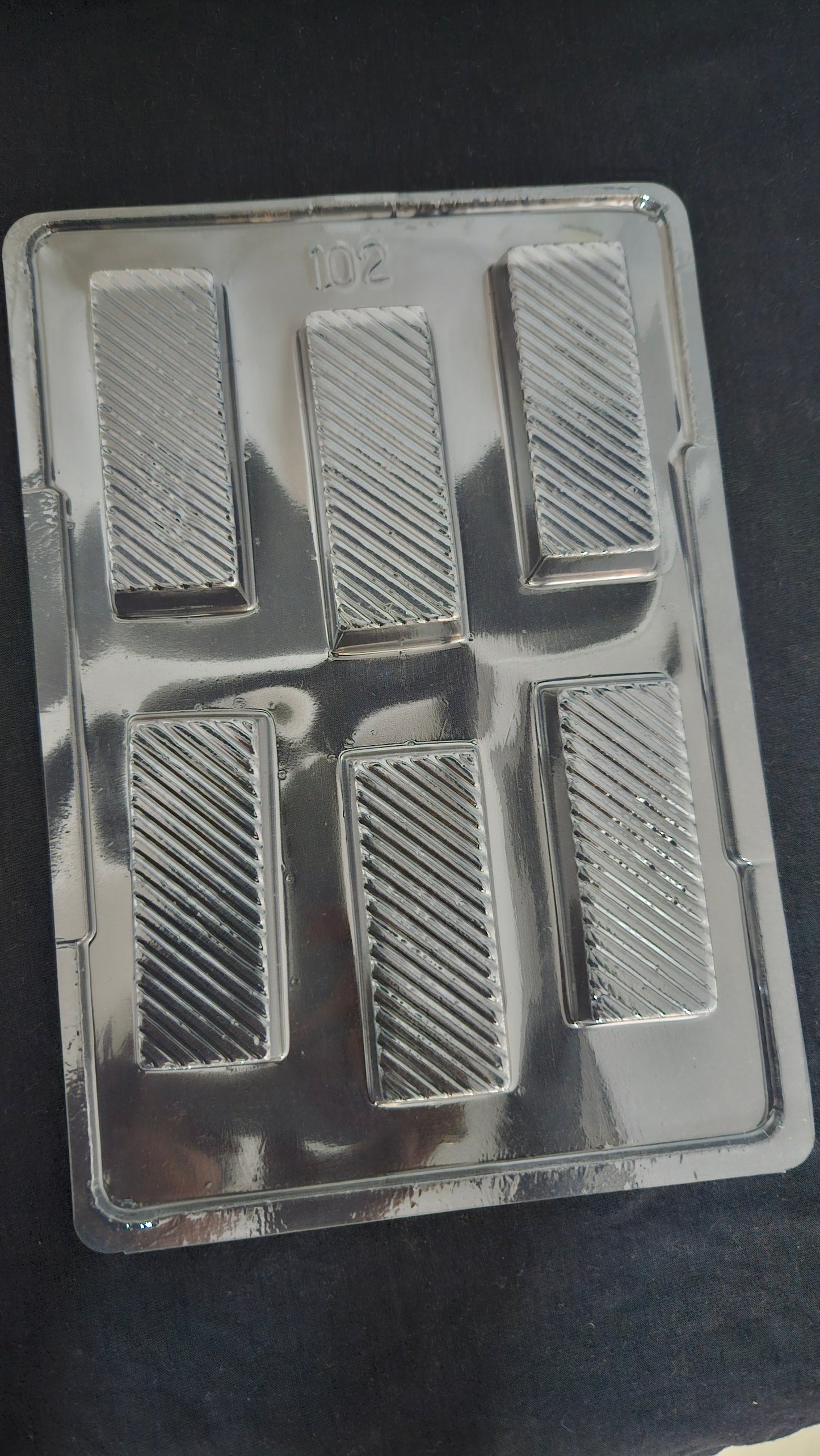 Rectangle Energy Bar Chocolate Mould - 102