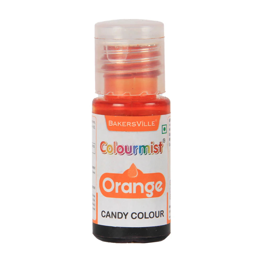 Colourmist Oil Candy Color – Orange (20g) | Edible Oil-Based Color for Chocolates & Sweets