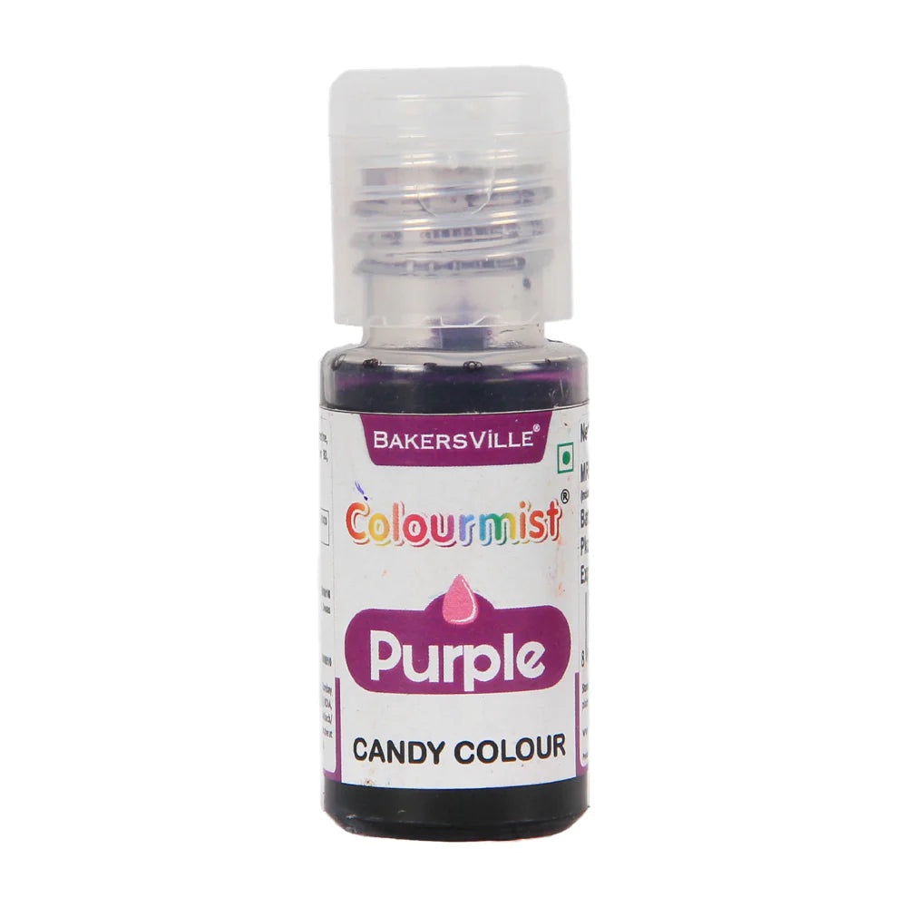Colourmist Oil Candy Color – Purple (20g) | Edible Oil-Based Color for Chocolates & Sweets