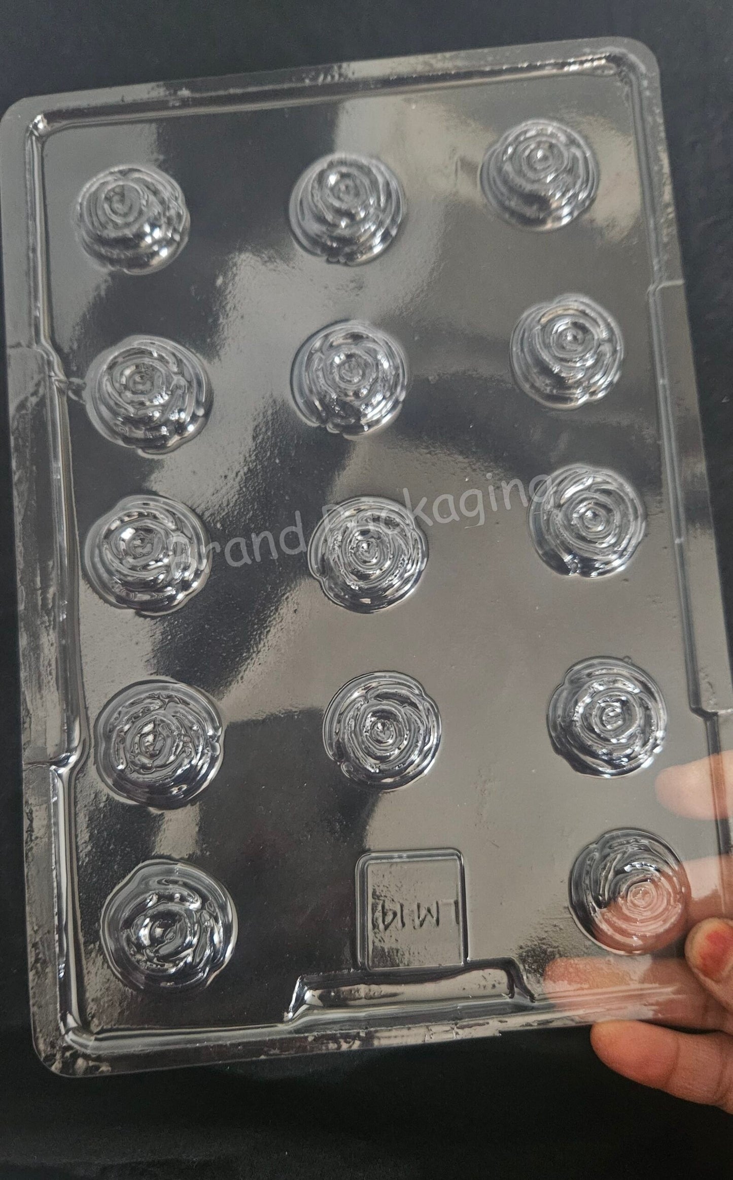 Small Rose Chocolate Mould | Plastic Rose Chocolate Mould- LM 141
