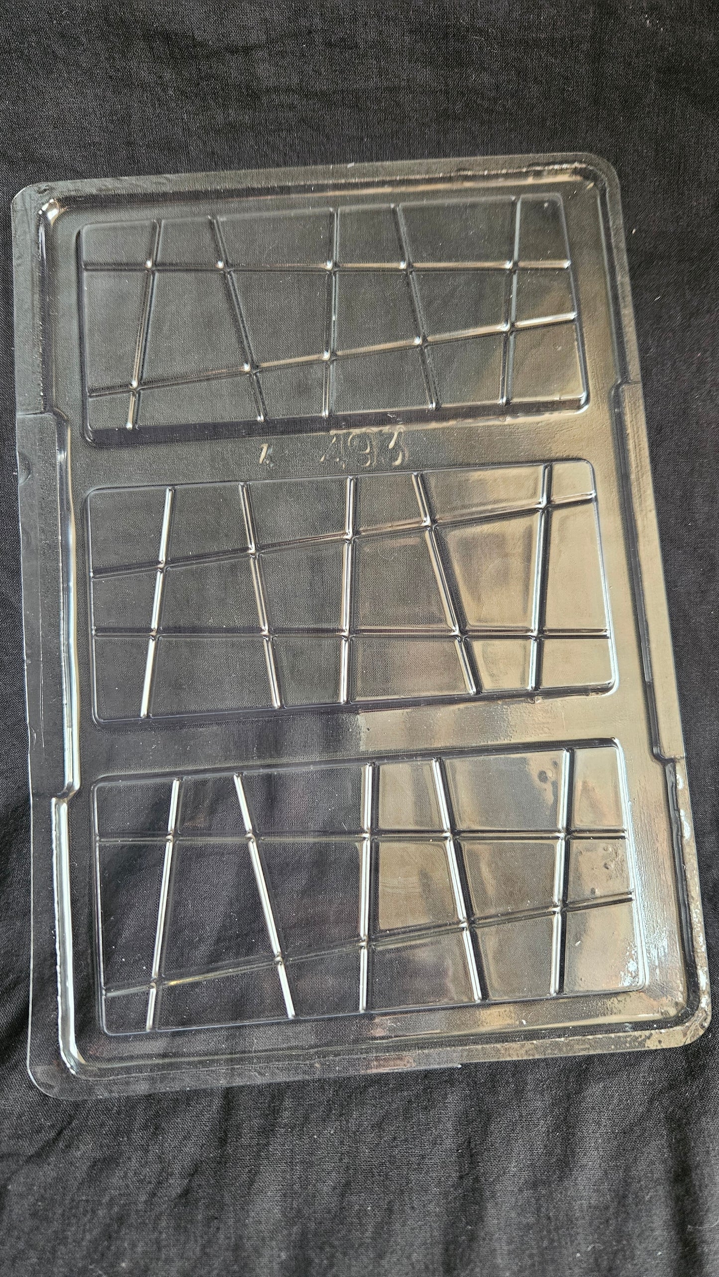 Designer Chocolate Bar Mould (45-50gm) PVC Chocolate Mould - 493
