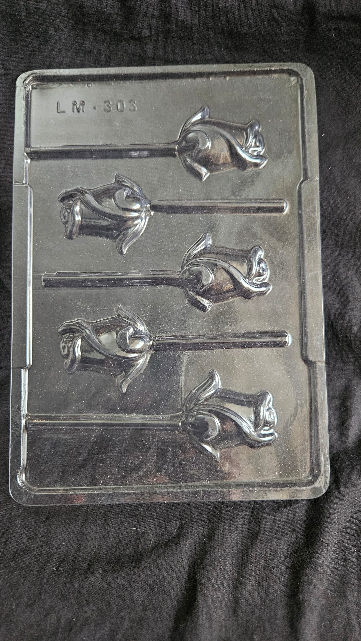 Rose Lollipop Chocolate Mould no 303 | Lollipop Chocolate Mould