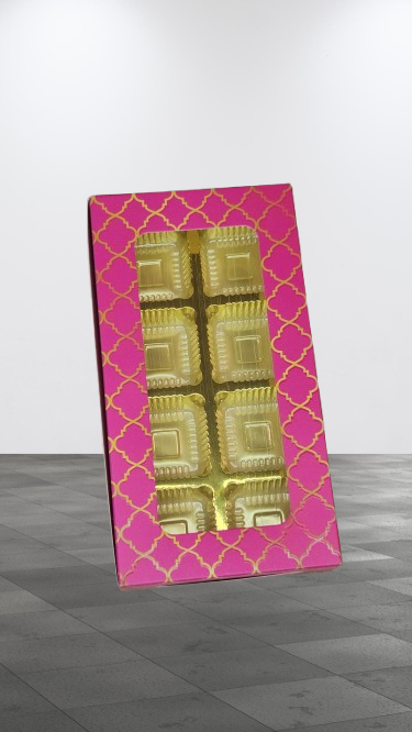 8 Cavity Chocolate Box (Set of 10)