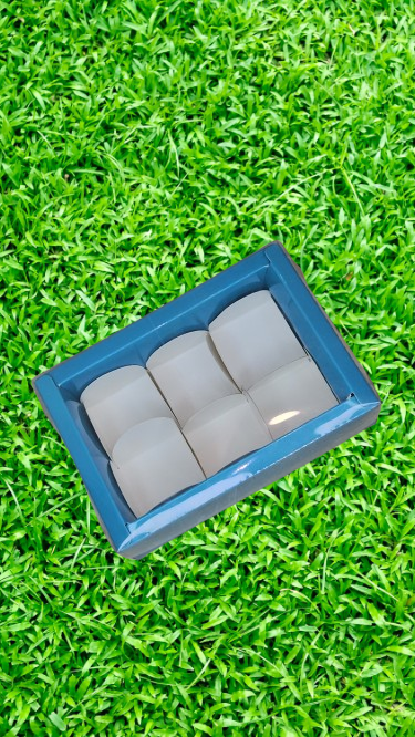 6 Cavity Multi-Purpose Chocolate Box | Gift Box for Chocolates, Candles, Truffles, Mithai (Pack of 10)
