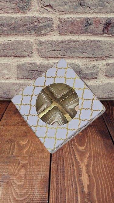 4 Cavity Chocolate Box (Set of 25)