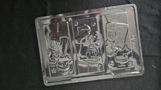 Kissing Couple Chocolate Bar mould | Valentine Chocolate Mould - 502