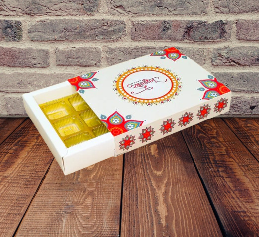 12 Cavity Multi Purpose Rakshabandhan Box (set of 5)