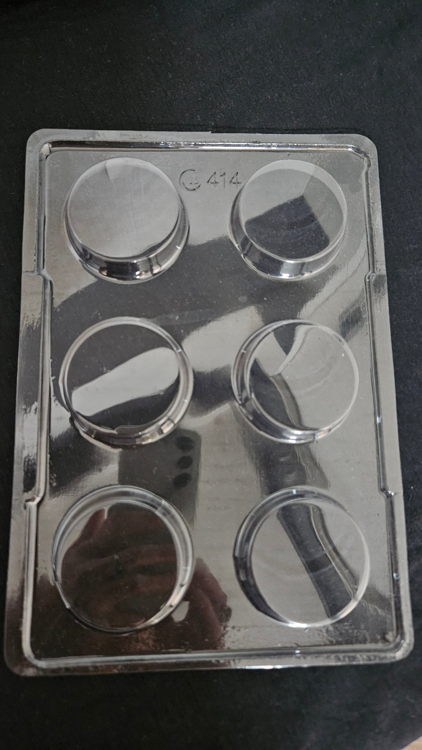 Big Round Shape Chocolate Mould no 414 | Mendiant PVC Chocolate Mould
