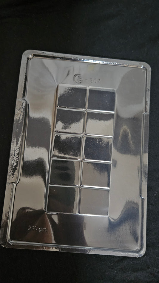 Kunafa Chocolate Mould | 210gm Kunafa Chocolate Mould | PVC Kunafa Chocolate Mould 210gm - No.607