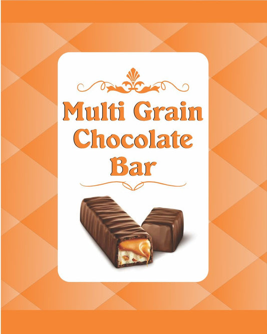 Multigrain Chocolate Bar Stickers (12 Stickers) (4*4 inch)