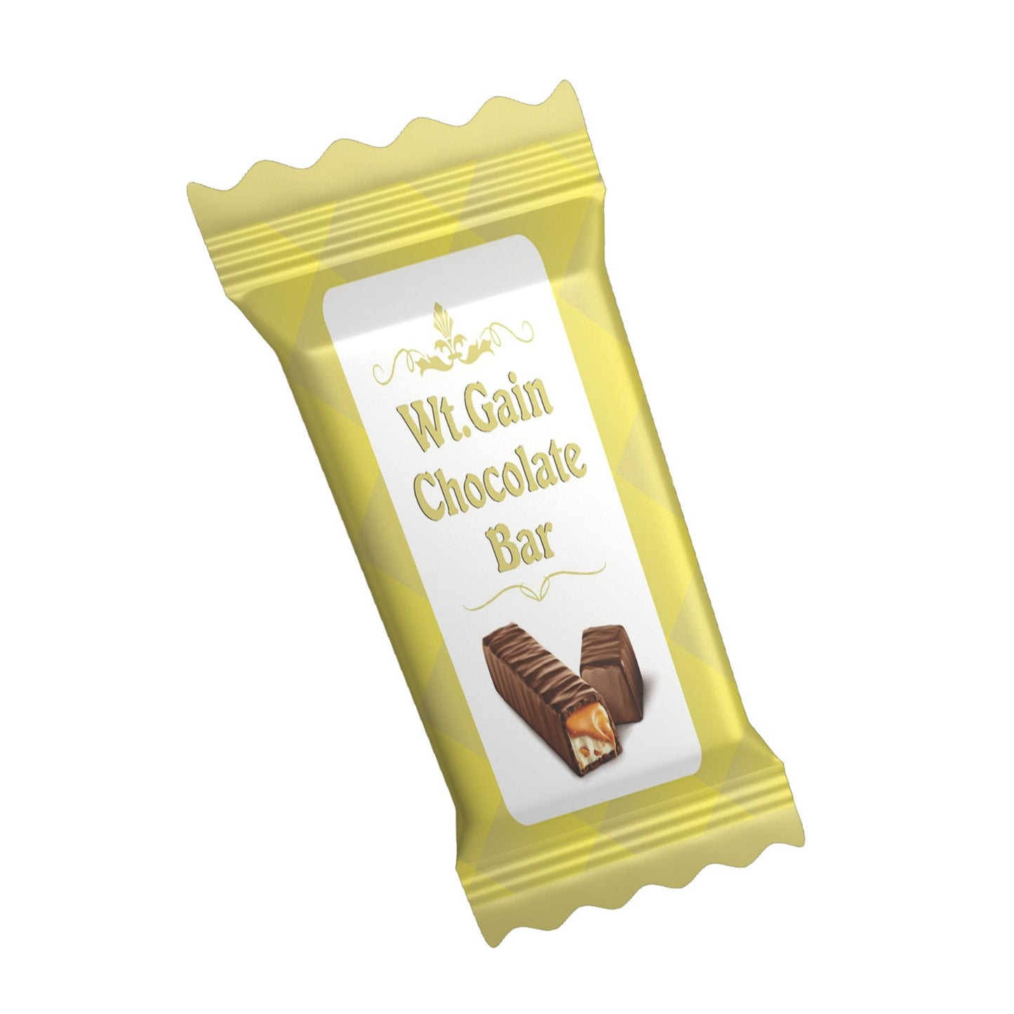 Weight Gain Chocolate Bar Stickers (4*4 inch 12 Stickers in a sheet)
