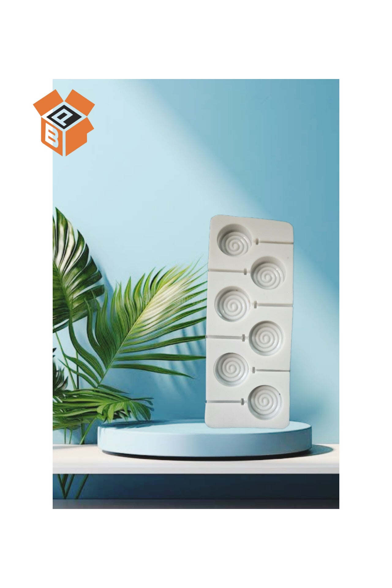 Spiral Design Lollipop Mould | Designer Lollipop Mould