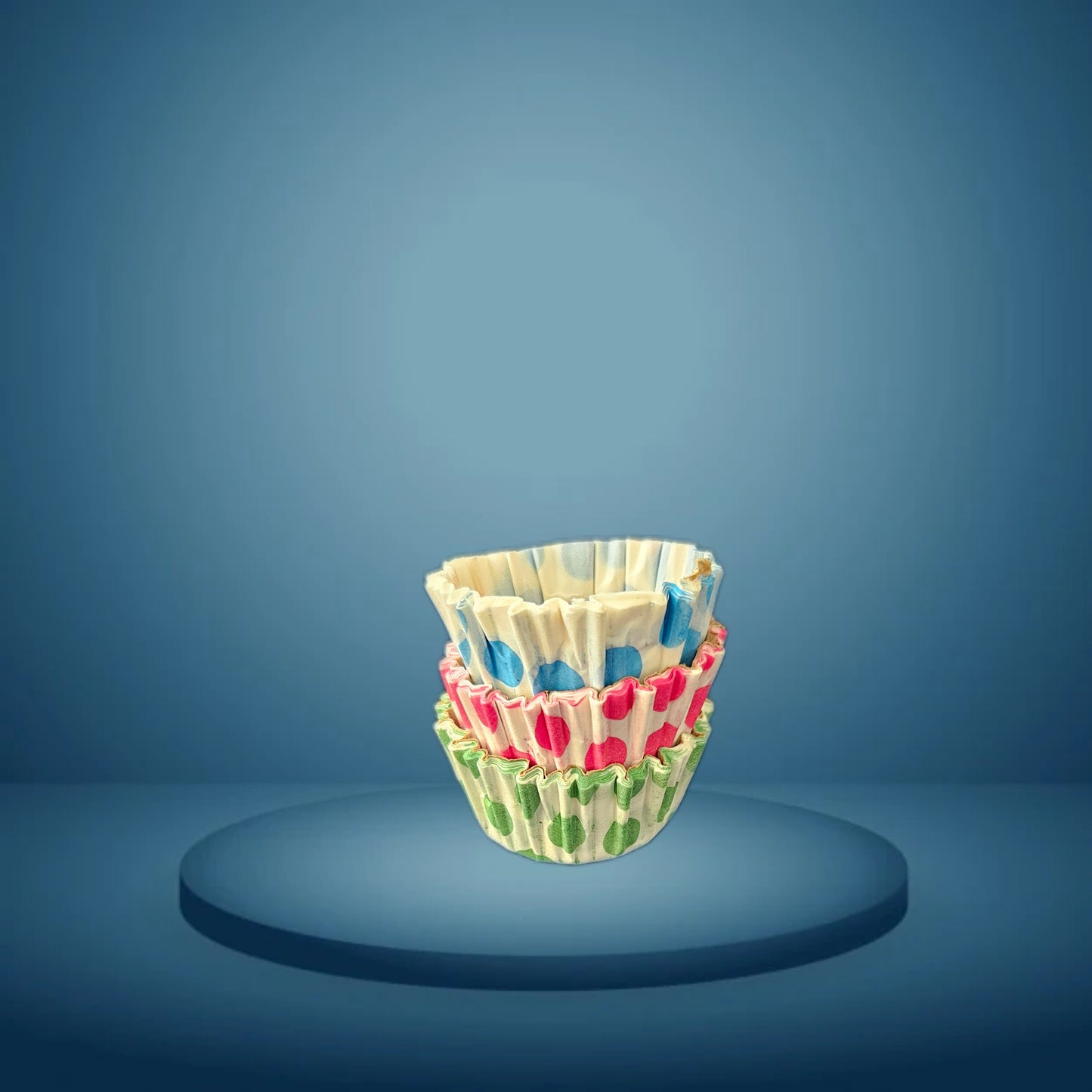 Polka Dot Paper Cup for Chocolates/ Truffles/ Laddoos - Pack of 500