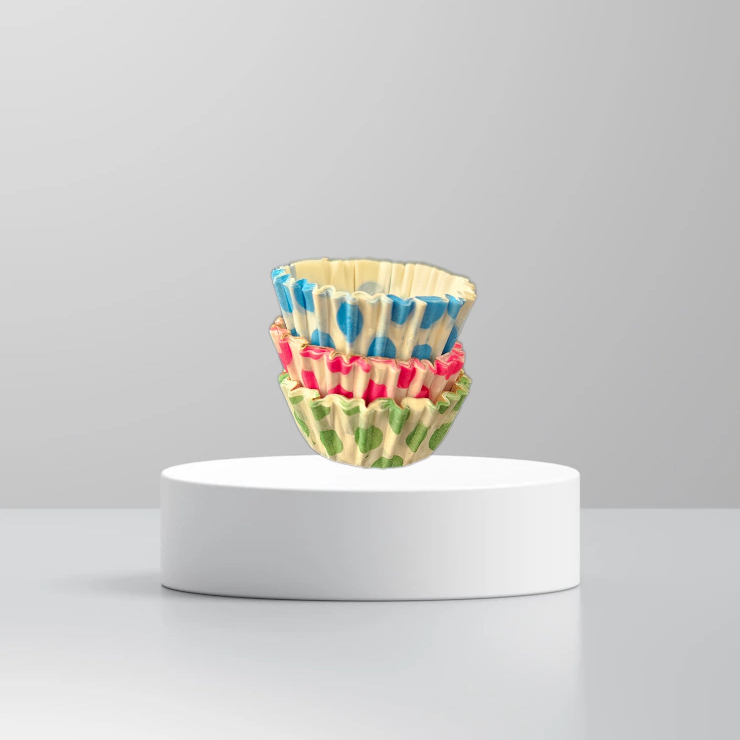 Polka Dot Paper Cup for Chocolates/ Truffles/ Laddoos - Pack of 500