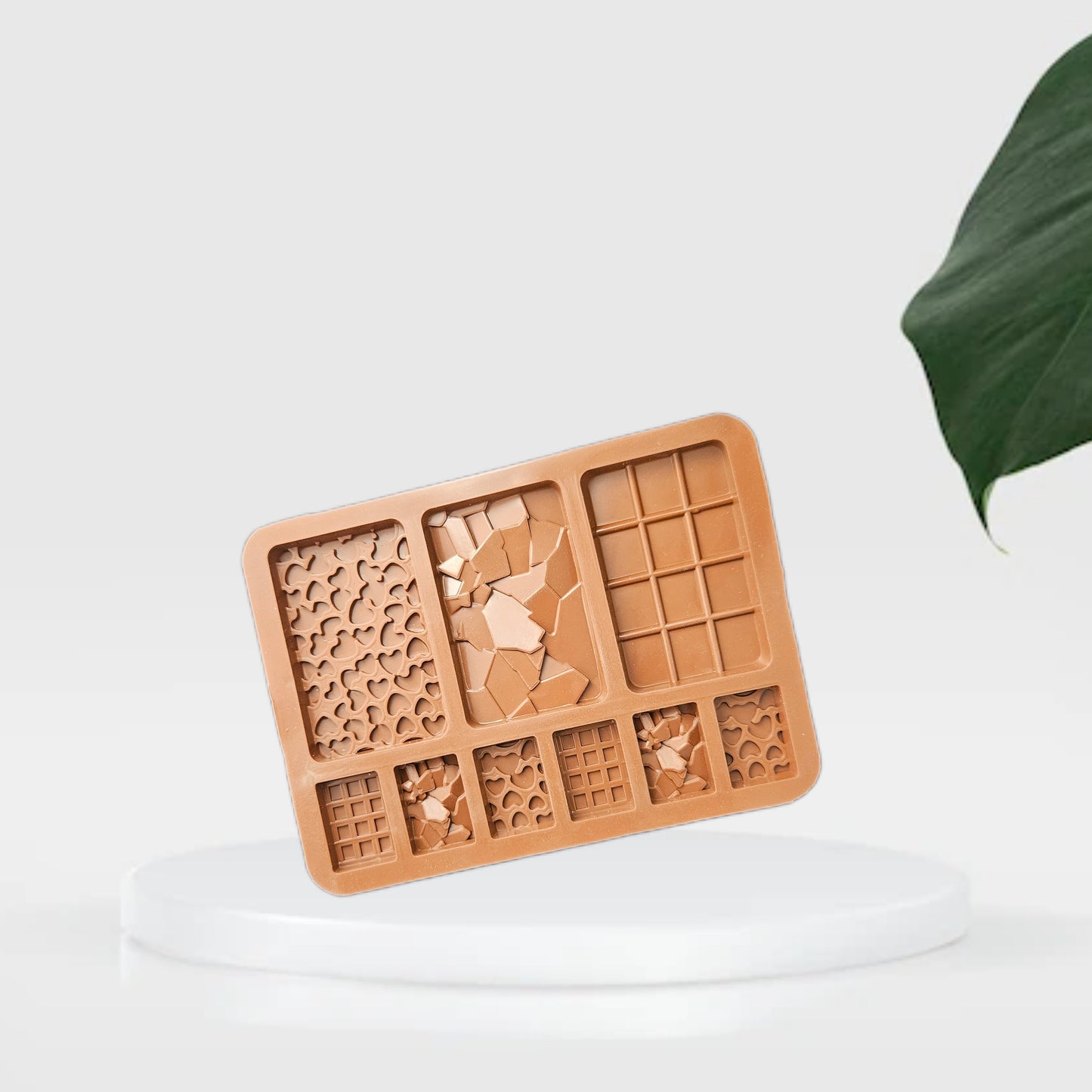 Designer Silicon Bar Chocolate Mould (Assorted size & Designs)