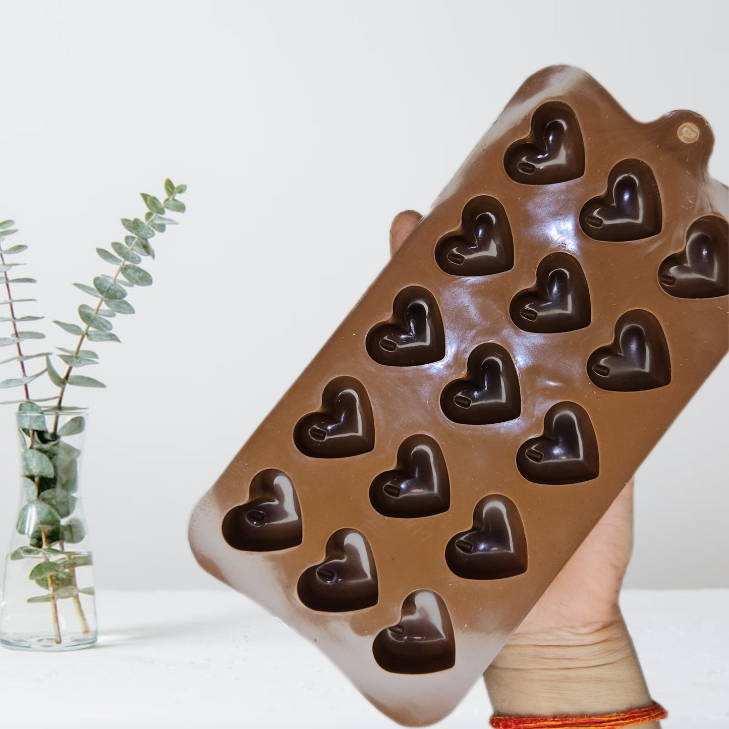 Heart Shape Silicon Chocolate Mould (9-10 gm)