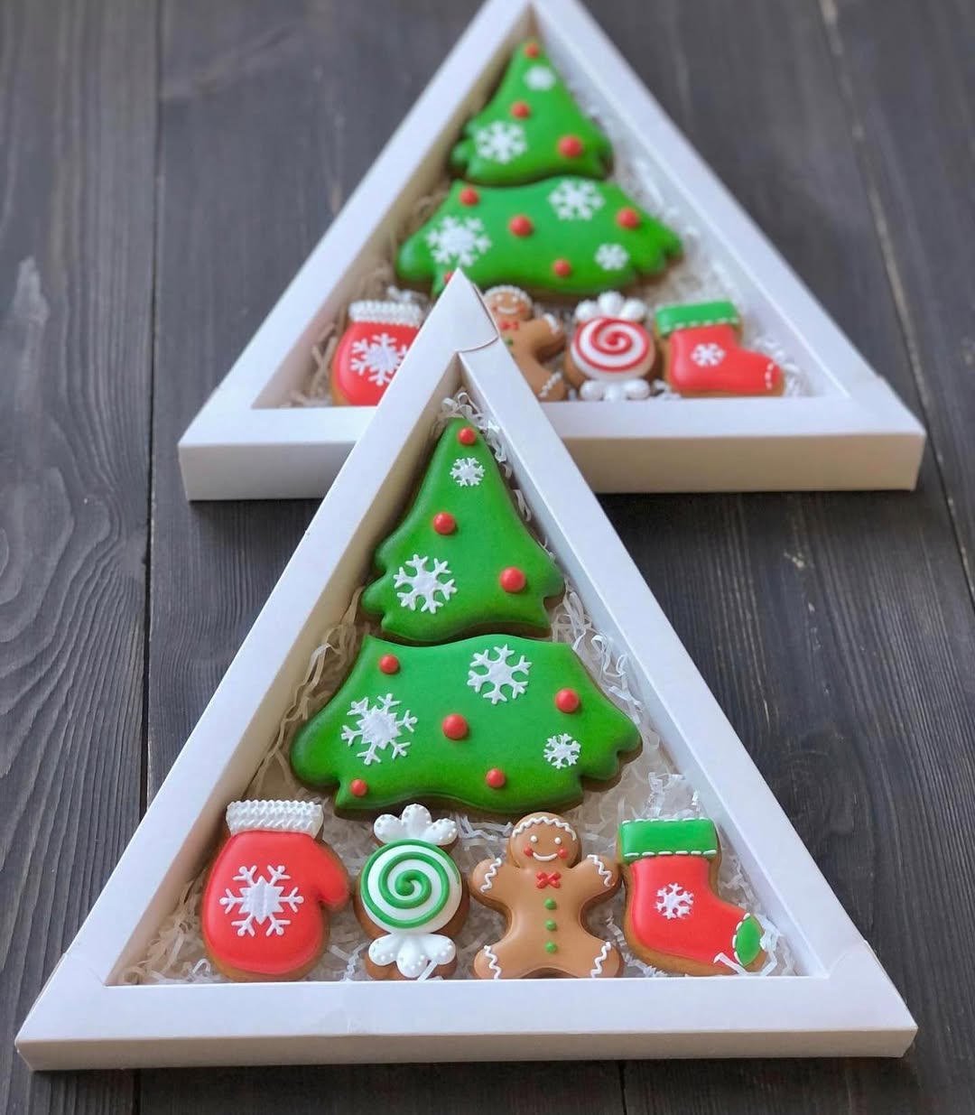 Multi Purpose Triangle Hamper Box (Set of 5) (Mix colour)