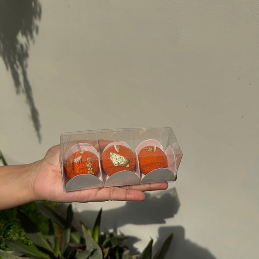 3 Cavity Transparent Chocolate Box for Laddu, Candles, Chocolates & Truffles | Pack of 10