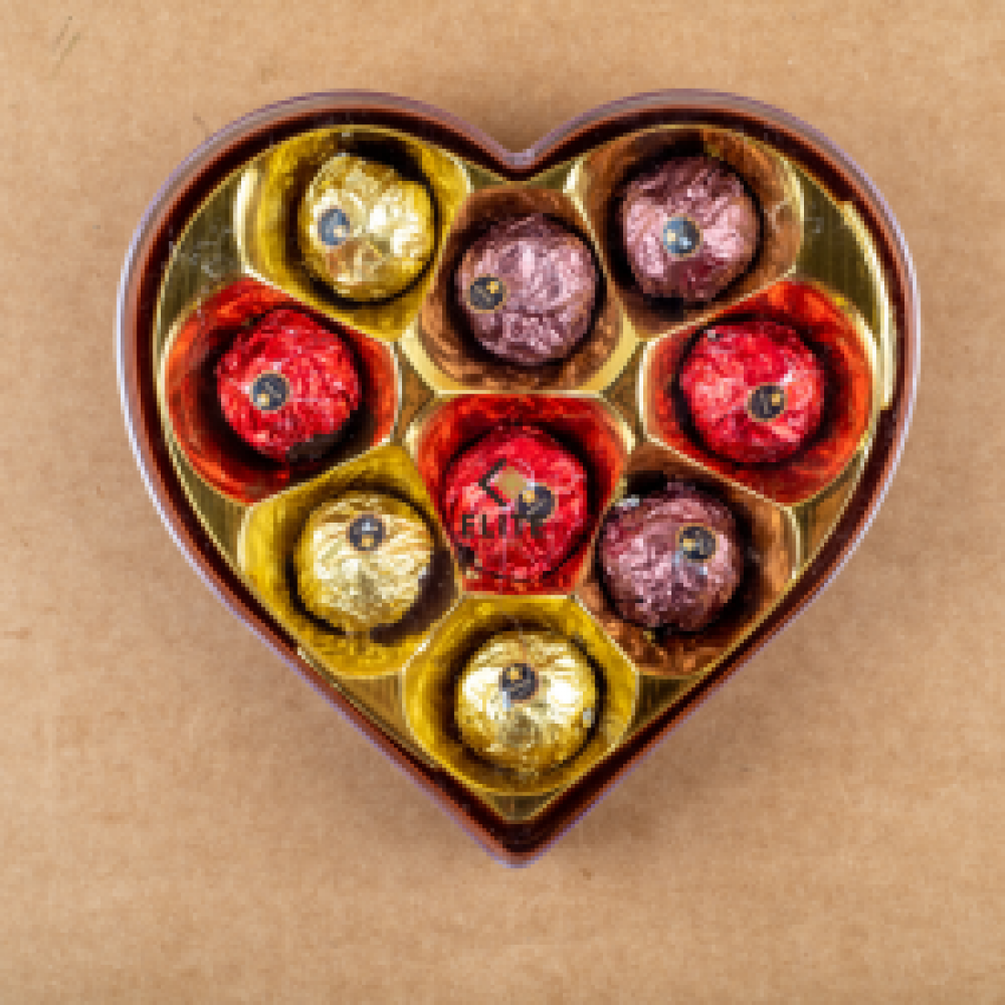 9 Cavity Acrylic Boxes for Chocolates & Truffles (Set of 10)