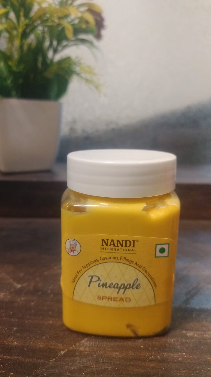 Nandi Pineapple Spread for Chocolate Filling & Cake decorations (200gm) (Expiry - Jan 2027)
