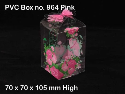 PVC Box 964 Pack of 10 (Random Colour) (Red, Orange, Blue, Pink)