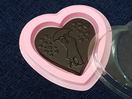 Pink Heart Box + Cover (Pack of 10)