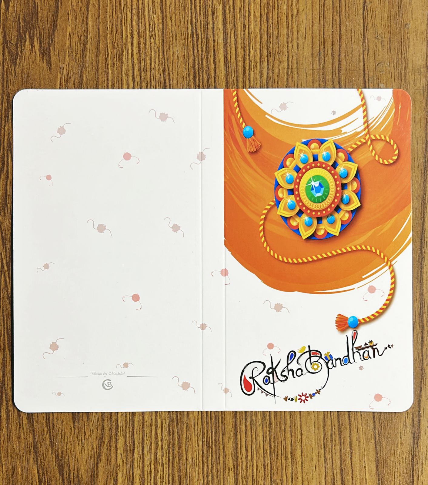 Rakhi Bar Book for 50-60 gm Chocolate Bar | Happy Rakshabndhan Chocolate Bar Book (Set of 5)
