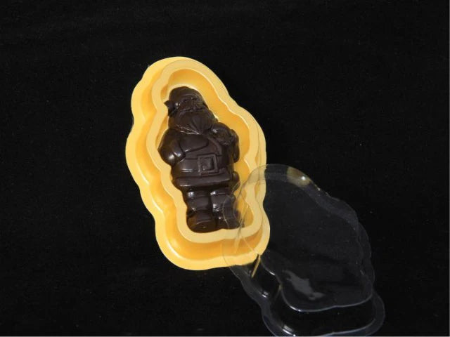 Christmas Santa Shape Chocolate Box with Lid (Pack of 5) | Christmas Chocolate Box