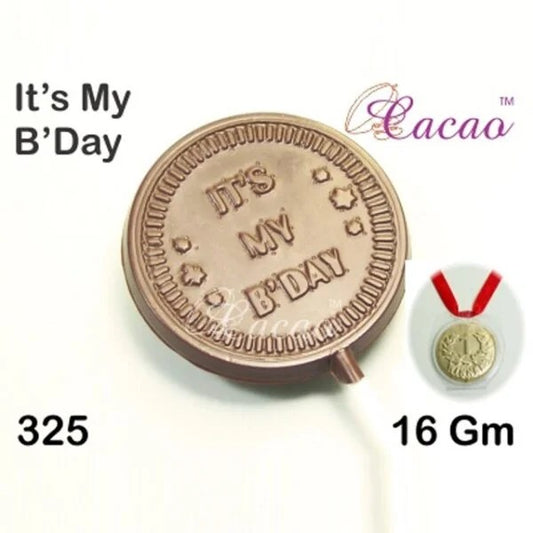 Mould 325 | It's My Birthday Lollipop Mould