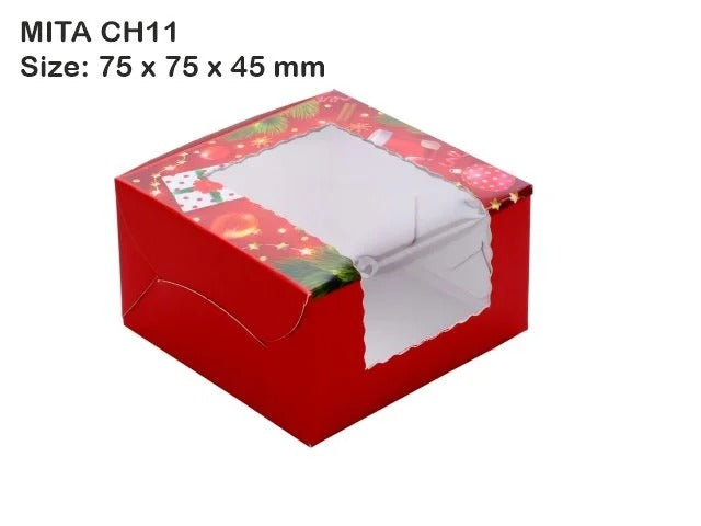Xmas Brownie Box CH11 Pack of 10