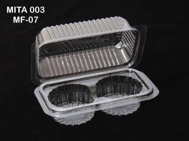 Mita 003-MF07 | 2 Muffin Box | Dia. 65 mm | Pack of 10 & 25 | 2 Muffin Boxes