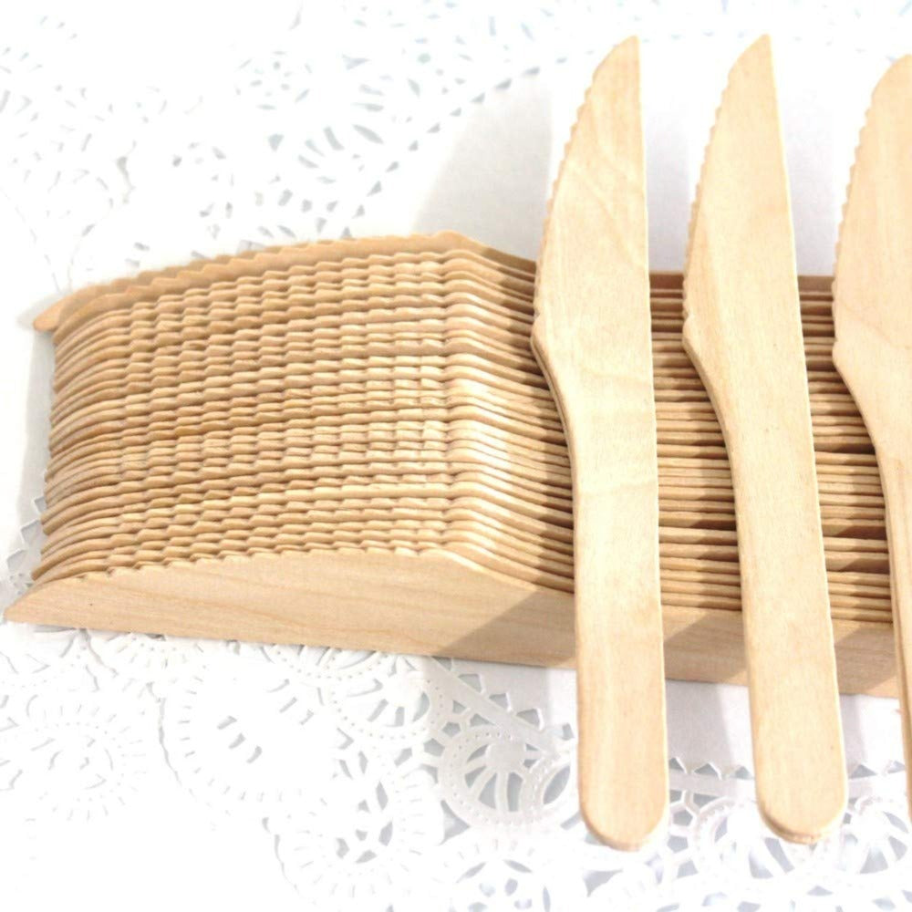Wooden Cake Knife Packet