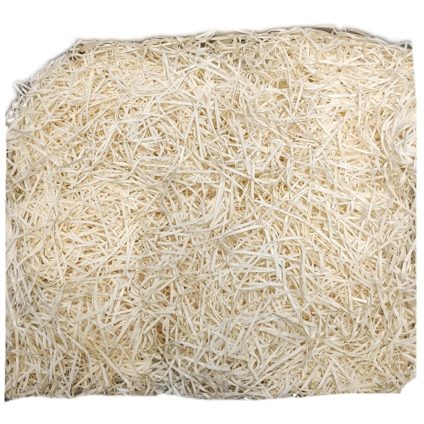 Cream/ Beige Shredded Paper Grass for Hamper Decoration (40-50gm)