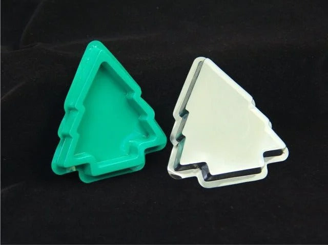 Green Christmas Tree Chocolate box (Set of 10)