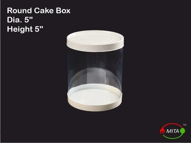 Round Cake Surprise Pinata Box 5″ (Pack of 5)