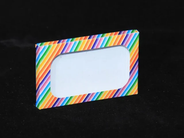 Big Chocolate Bar Packaging Box | Rainbow Design Bar Box