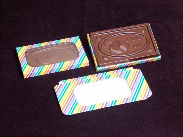 Big Chocolate Bar Packaging Box | Rainbow Design Bar Box