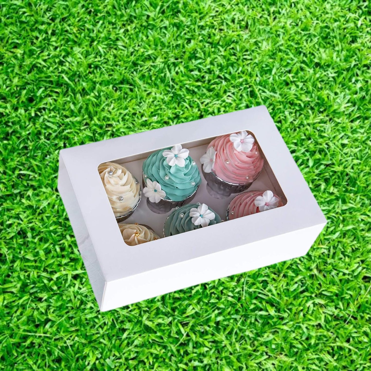 6 Cupcake Box (Pack of 5)