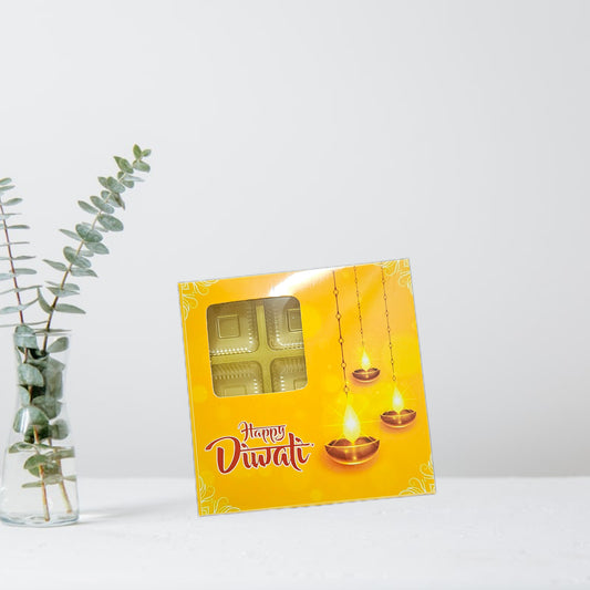Happy Diwali 9 Cavity Folding Box (Set of 10)