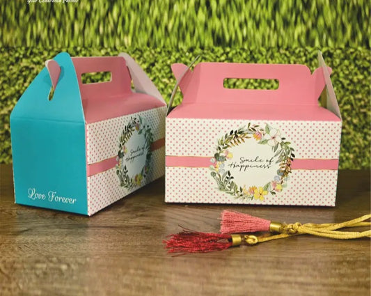 Multi Purpose Return Gift Hamper box (Set of 10) (Random colour as per availability)