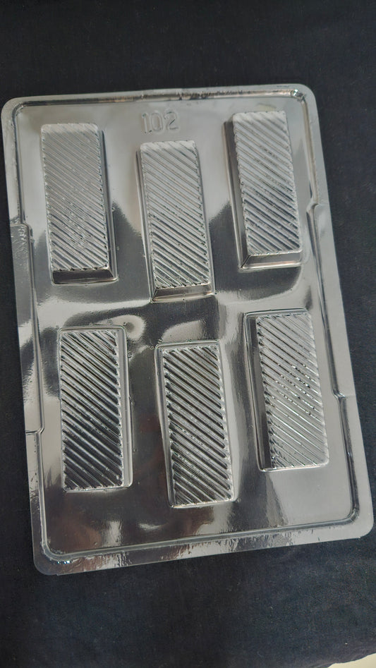 Rectangle Energy Bar Chocolate Mould - 102