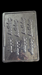 Happy Birthday Text Mould | Happy Birthday Letter Mould - 149