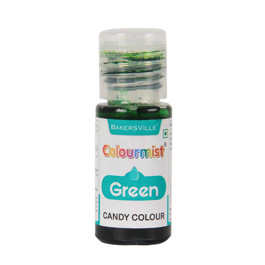 Colourmist Oil Candy Color – Green (20g) | Edible Oil-Based Color for Chocolates & Sweets