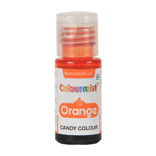 Colourmist Oil Candy Color – Orange (20g) | Edible Oil-Based Color for Chocolates & Sweets