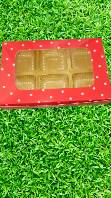 6 Cavity Chocolate Box (Pack of 10)