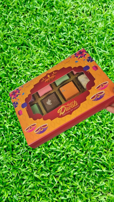 12 Cavity Diwali Chocolate Box (Set of 25)