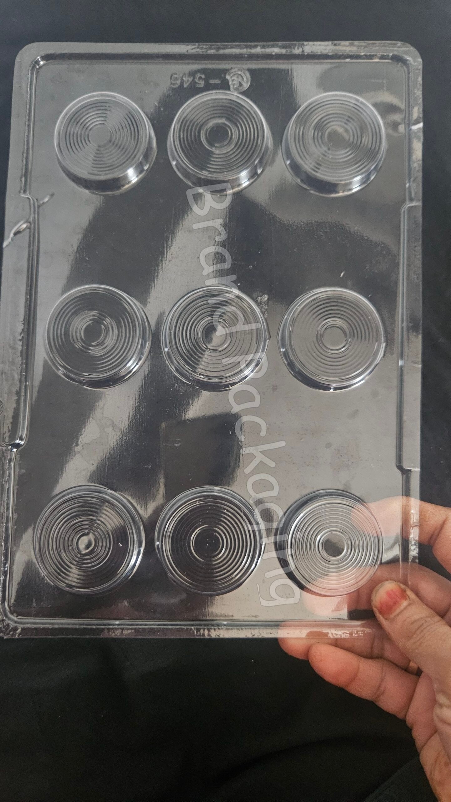Medium Chakri Chocolate Mould | Diwali Cracker Chocolate Mould | Chakri Bomb Mould 10gm – 546
