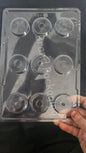 Medium Chakri Chocolate Mould | Diwali Cracker Chocolate Mould | Chakri Bomb Mould 10gm – 546