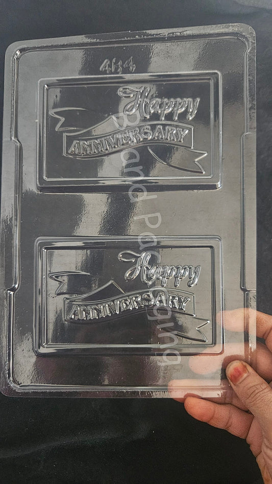 Happy Anniversary Bar Chocolate Mould  - 484