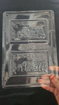 Merry Christmas Bar Mould - 452